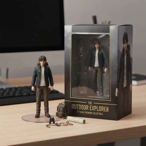 Action figure — made with Crevisto